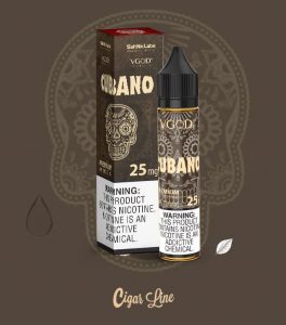 جویس کوبانو سالت با طعم سیگار برگ کوبایی VGOD Cubano SaltNic