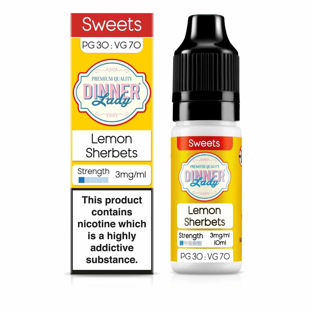 جویس دینرلیدی شربت لیمو 10 میل Dinner Lady Lemon Sherbets