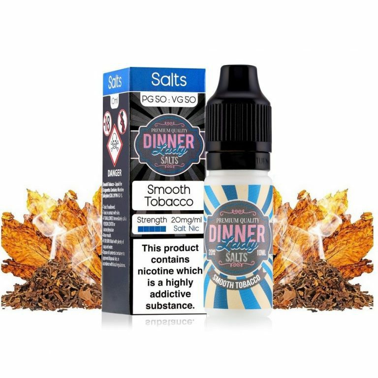 سالت دینرلیدی با طعم تنباکو و شکلات Dinner Lady Smooth Tobacco