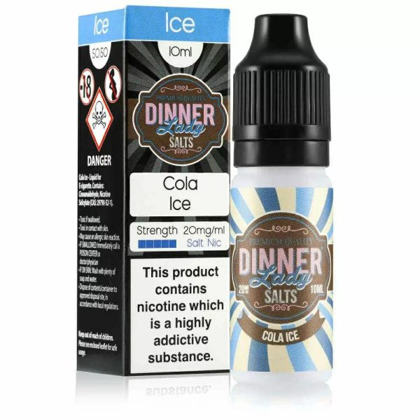 سالت دینرلیدی نوشابه کولا یخ 10 میل Dinner Lady Cola Ice