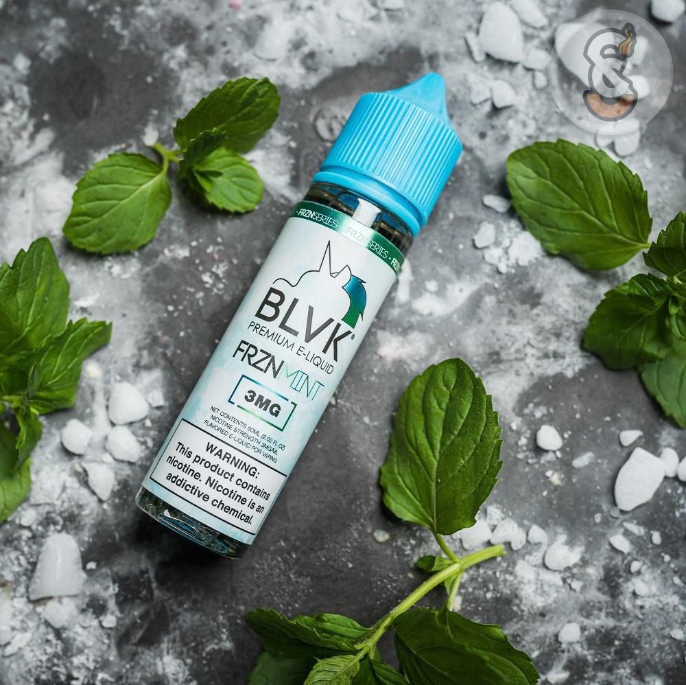 جویس بی ال وی کی نعنا یخ FRZN MINT BLVK Unicorn 60ml - ویپ اسموک سنتر