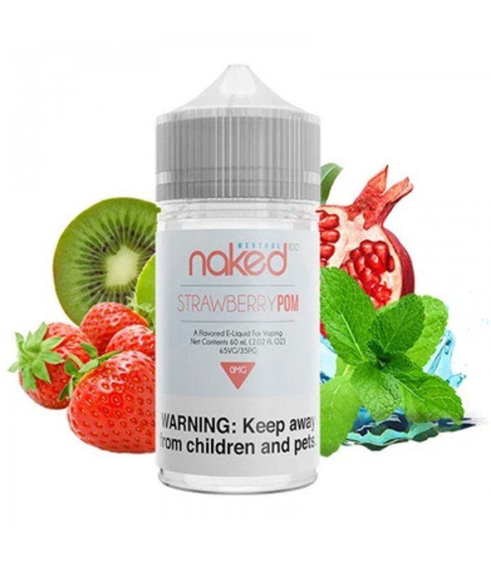 جویس نیکد توتفرنگی انار و کیوی Naked Strawberry Pom