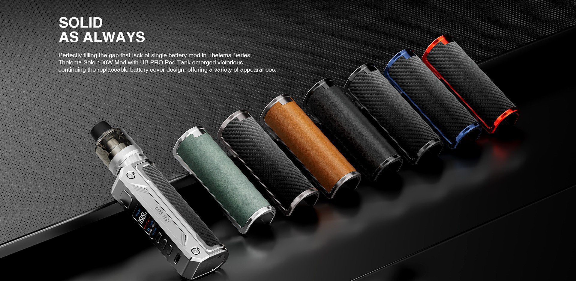 ویپ لاست ویپ تلما سولو 100وات LOST VAPE THELEMA SOLO 100W