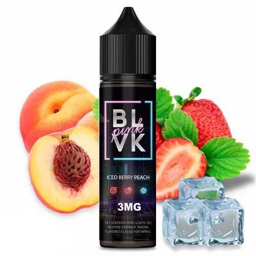 جویس بی ال وی کی توتفرنگی و هلو یخ Blvk Pink Iced Berry Peach