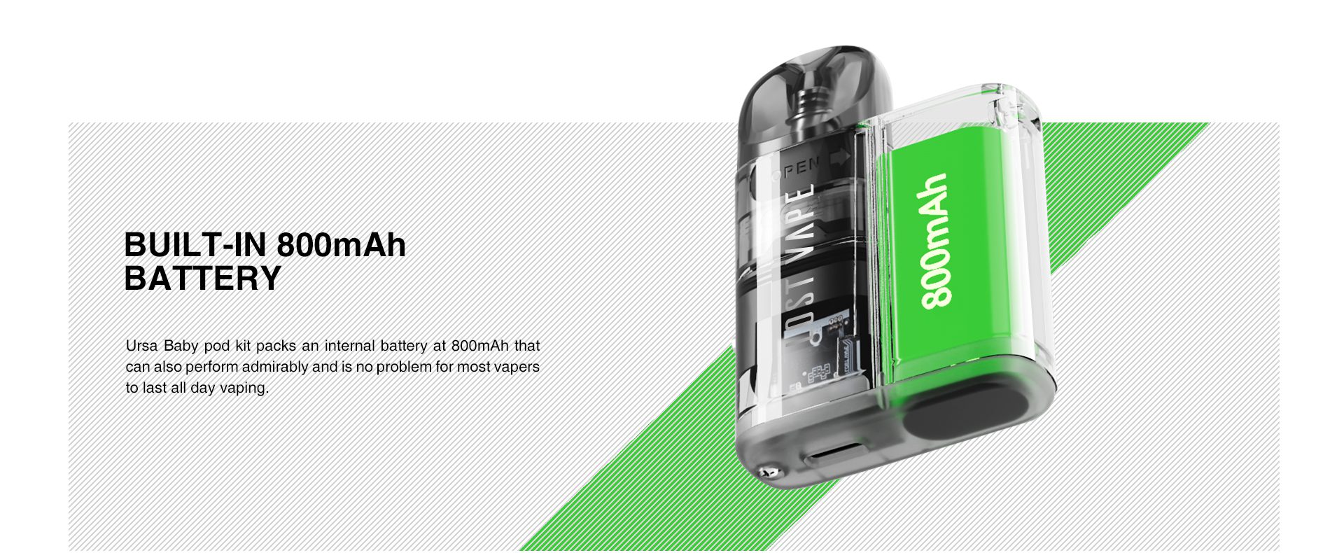 پاد لاست ویپ اورسا بیبی LOST VAPE URSA BABY POD KIT