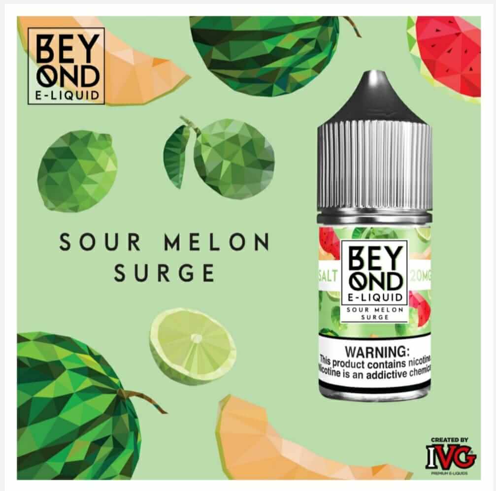 جویس سالت بیوند لیمو هندوانه ملون Beyond Sour Melon Surge Saltnic