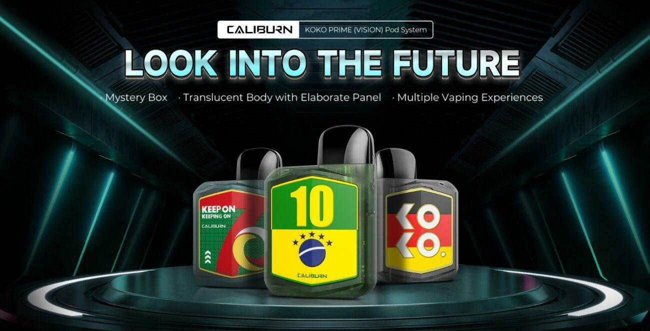 پاد یوول کالیبرن کوکو پرایم (سری گلوری) Uwell Caliburn Koko Prime Vision Glory World Cup