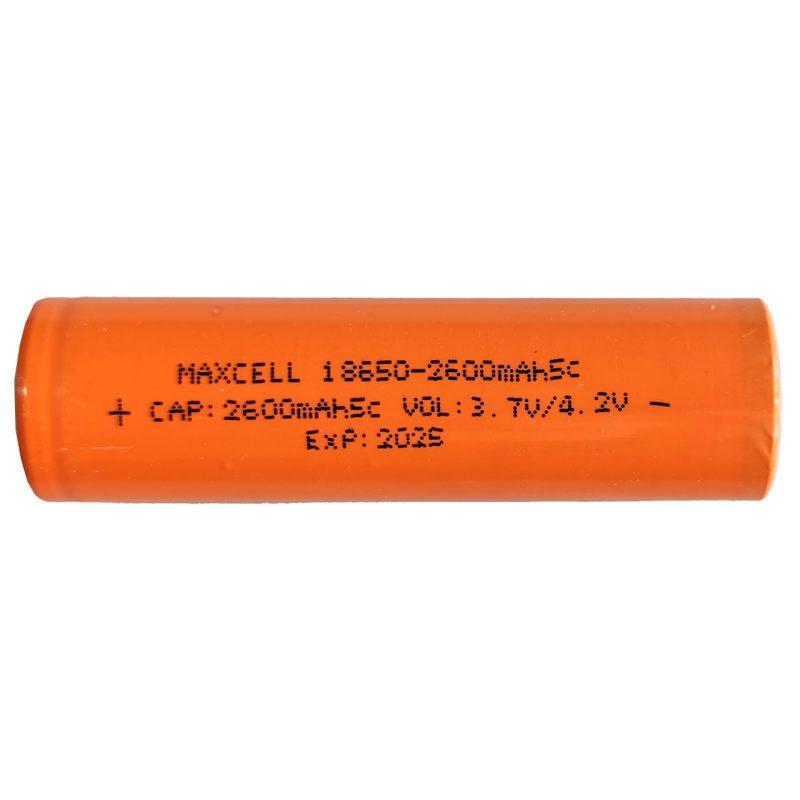 باتری 18650 مکسل 2600 میلی آمپر MAXCELL 18650 2600mAh