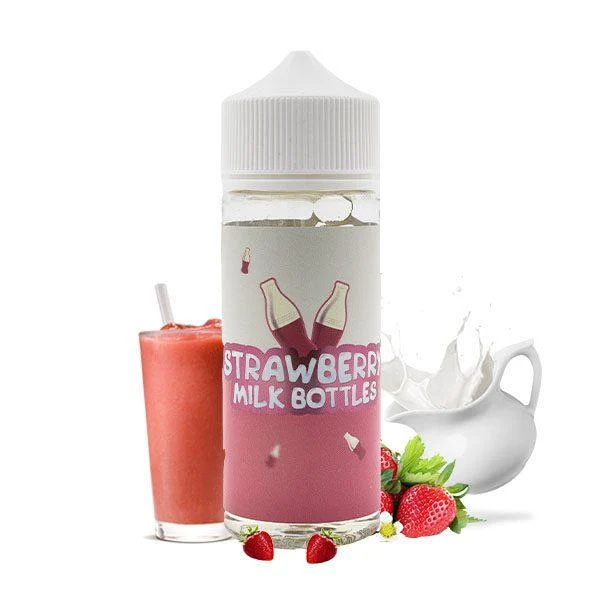 جویس ویپ دیستلری شیر و توتفرنگی Vape Distillery Strawberry Milk Bottles
