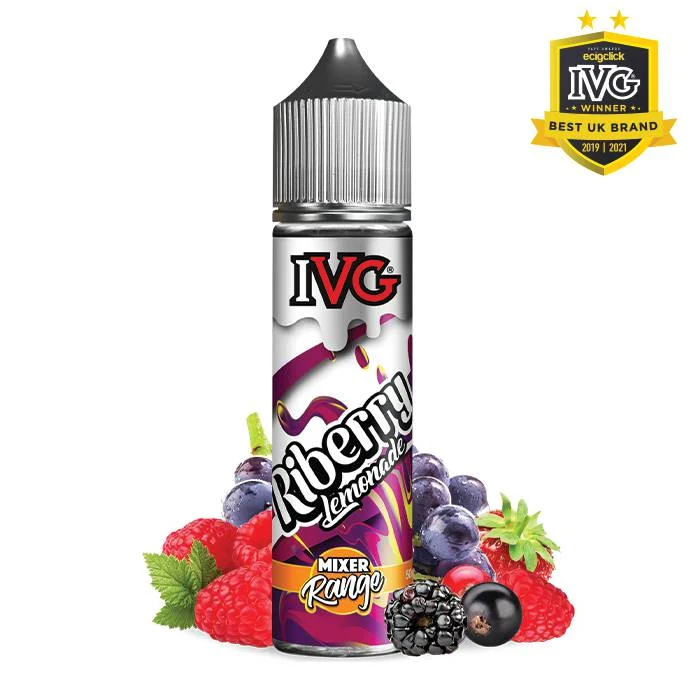Riberry-Lemonade-Shortfill-Ecigclick جویس ای وی جی میکس بری و لیموناد IVG Riberry Lemonade 60ml
