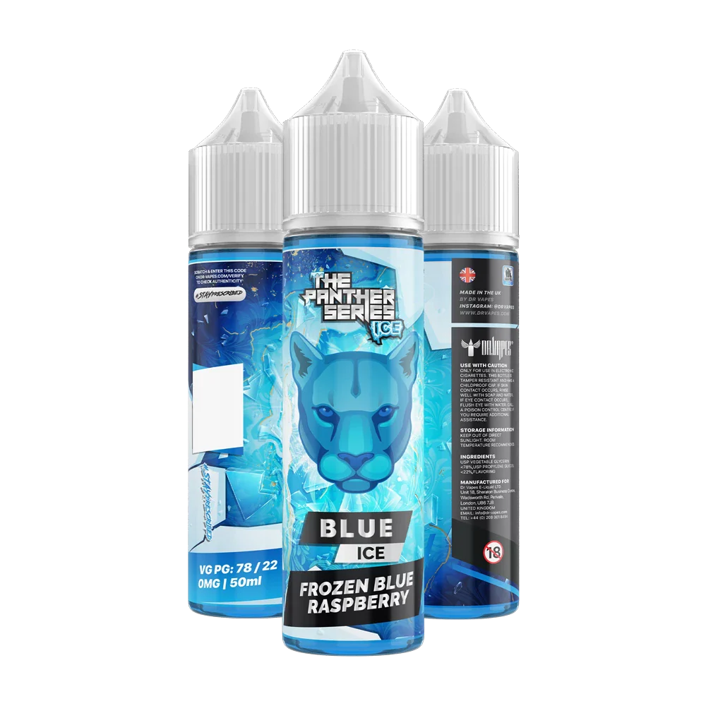 جویس دکتر ویپز بلورزبری یخ DR. VAPES Blue Ice 60ml