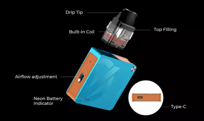 پاد ویپرسو ایکسروس 3 نانو VAPORESSO XROS 3 NANO