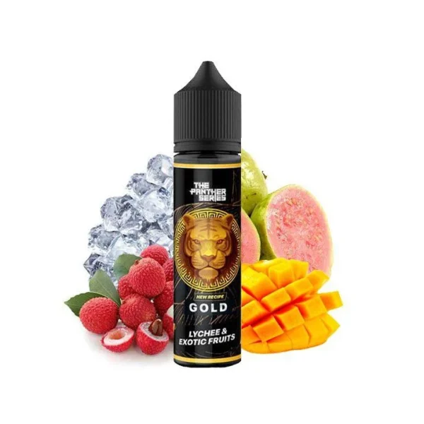 جویس دکتر ویپز لیچی و گواوا و انبه Dr. Vapes GOLD PANTHER 60ml