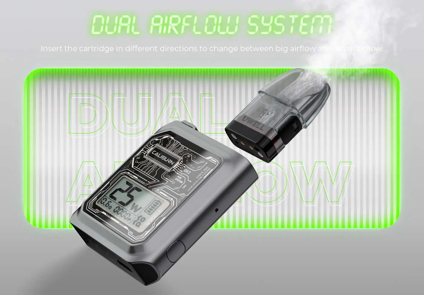 پاد یوول کالیبرن جی کی 3 UWELL CALIBURN GK3 25W