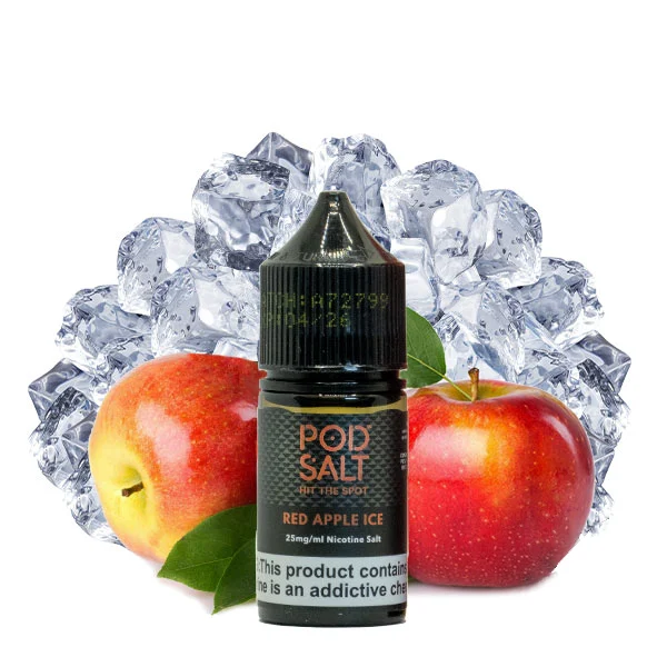 سالت پاد سالت سیب قرمز یخ Pod Salt Red Apple Ice