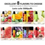 پاد یکبار مصرف لاوی 5000 پاف Lavie 3000 Puffs Disposable Vape