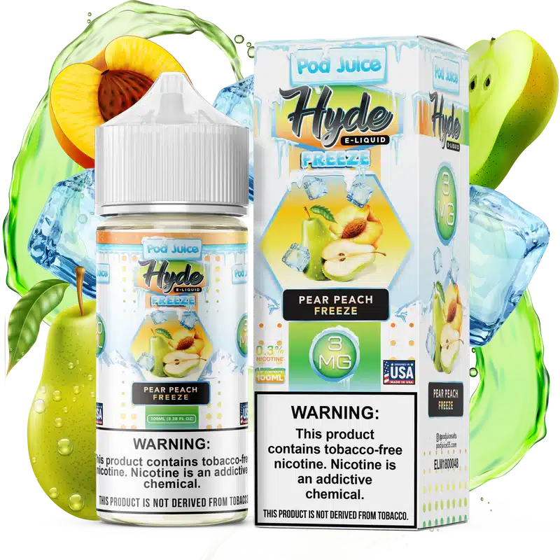 جویس پاد جویس هلو گلابی یخ Pear Peach Freeze 100ml